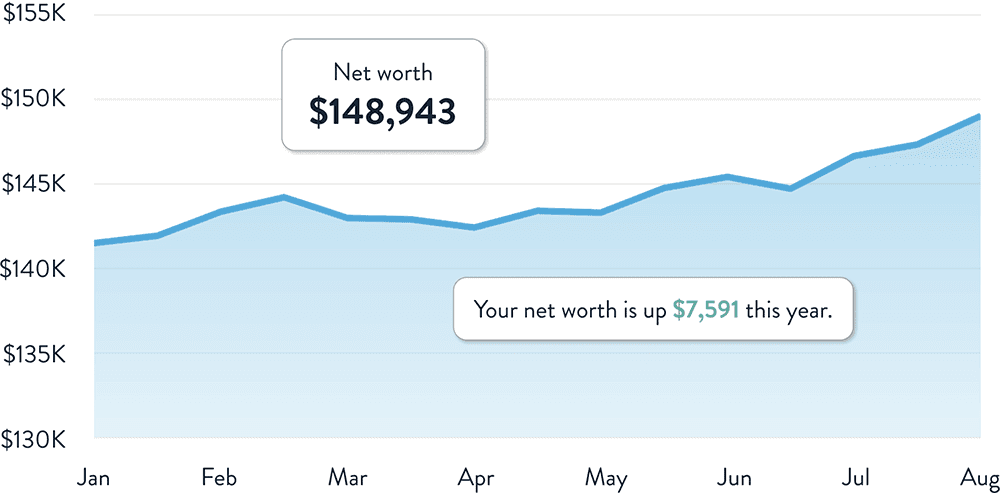 Net worth chart